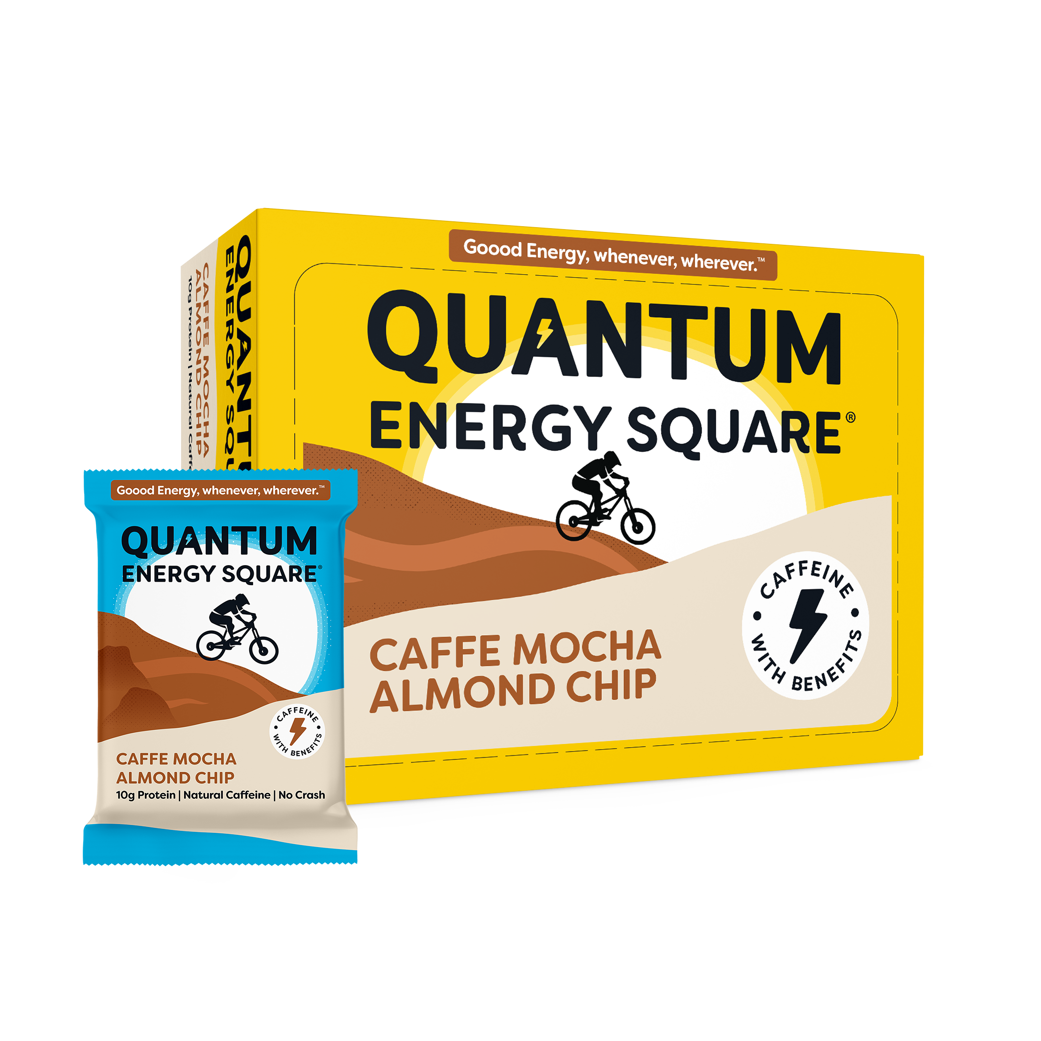Caffe Mocha Almond Chip Quantum Squares Dev