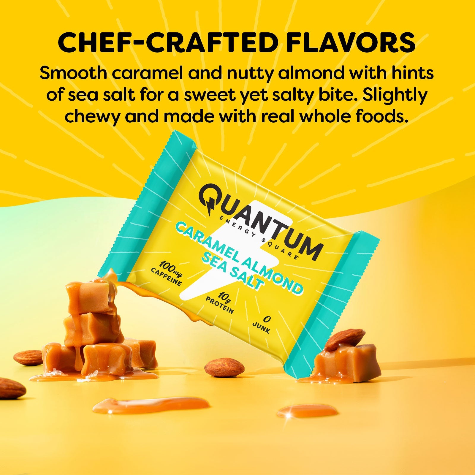 Caramel Almond Sea Salt Quantum Squares Dev