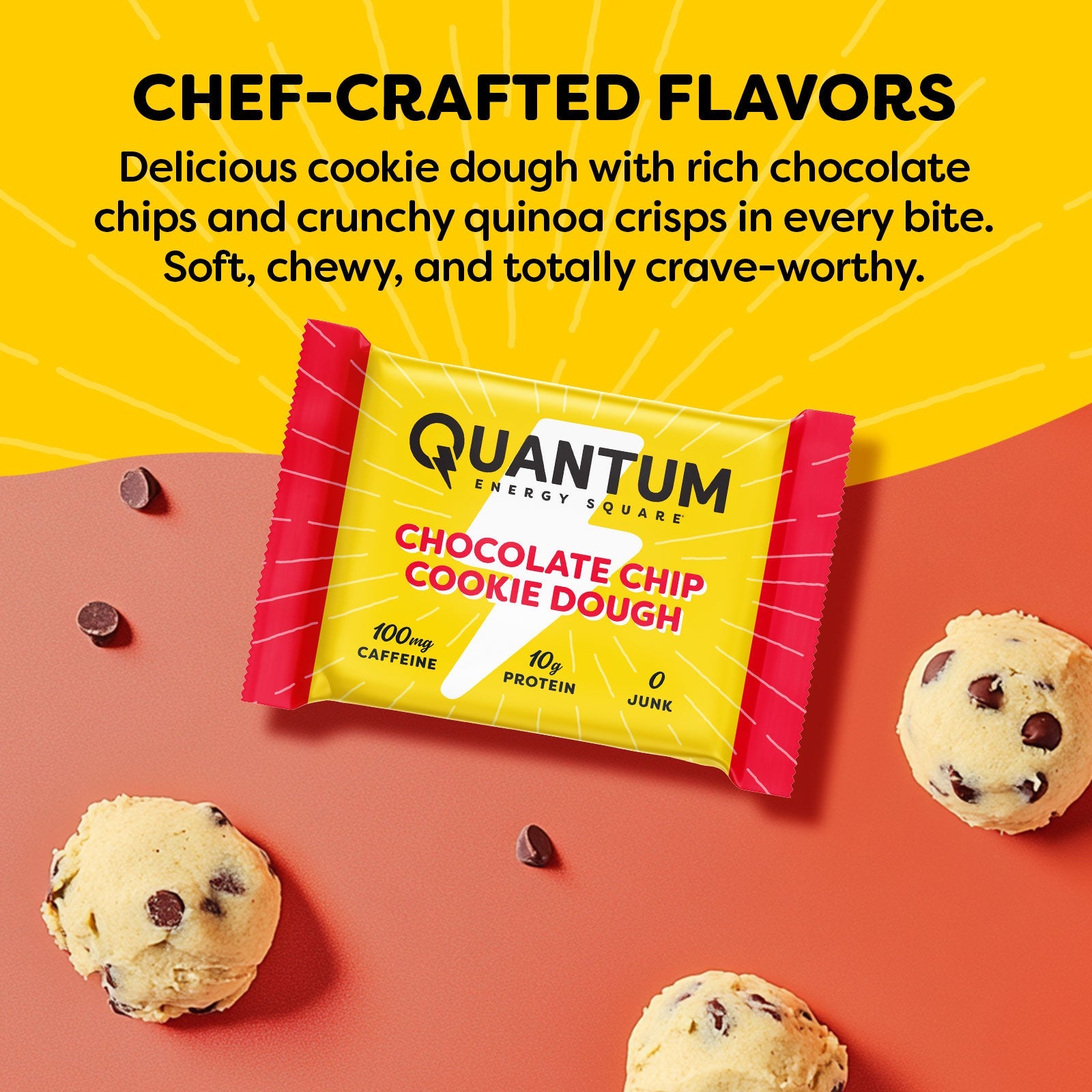 Chocolate Chip Cookie Dough Quantum Squares Dev