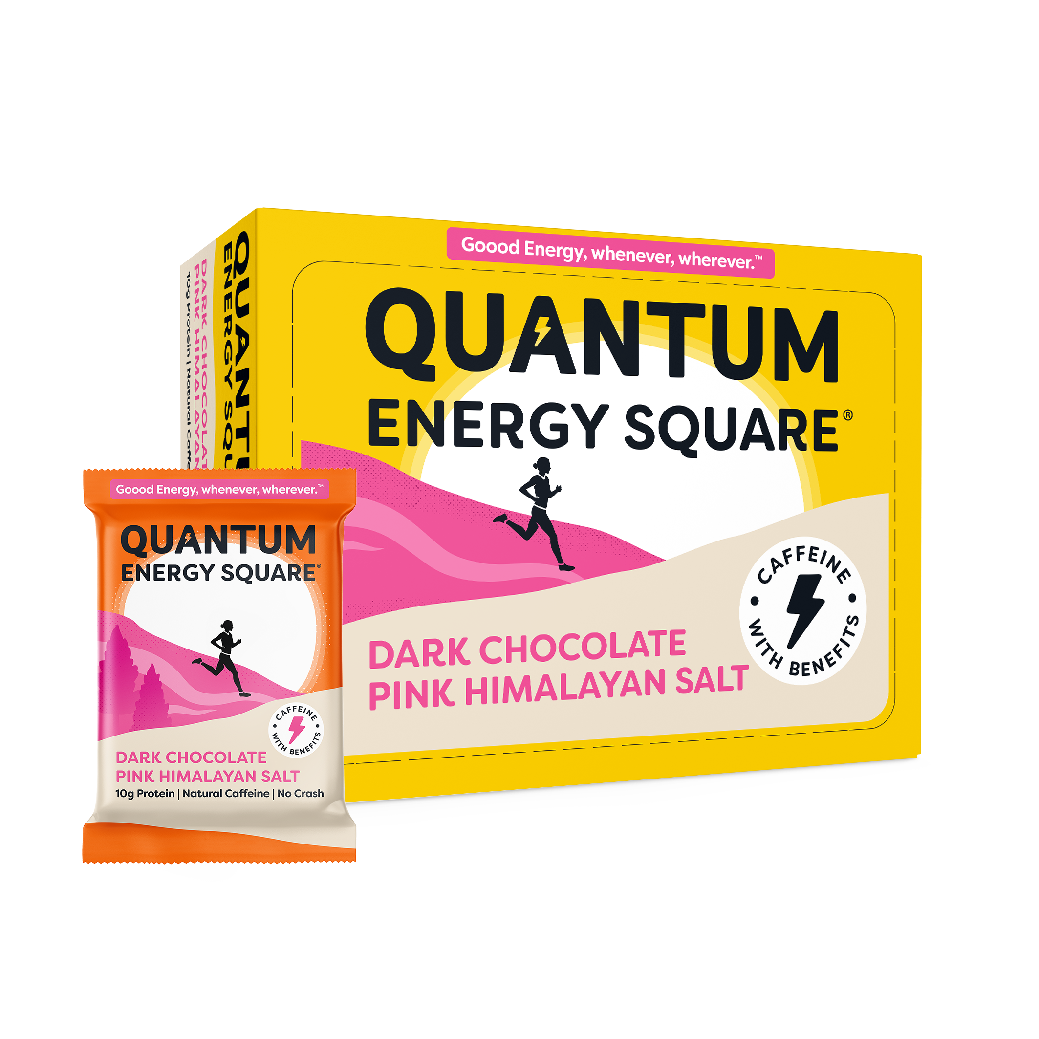 Dark Chocolate Pink Himalayan Salt Quantum Squares Dev